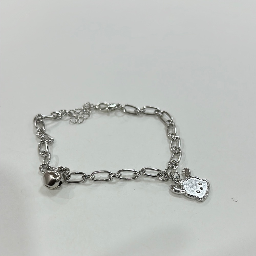 Silver Charm Bracelet